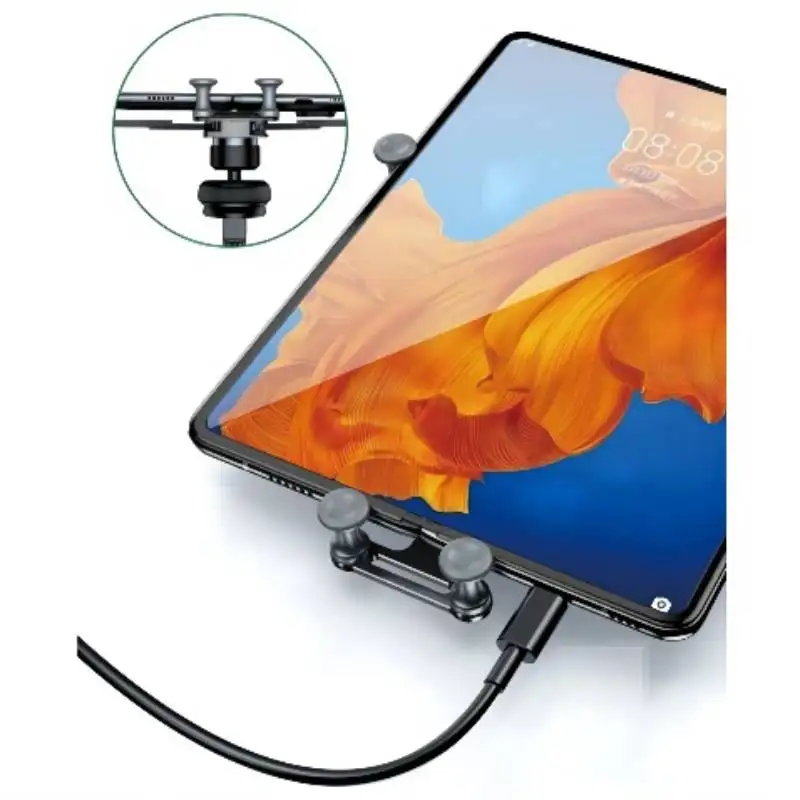 Amazing รถผู้ถือโทรศัพท์มือถือขาตั้งโทรศัพท์พับ Retractable Stable โลหะสำหรับ Samsung Galaxy Z พับ3 5G รถ