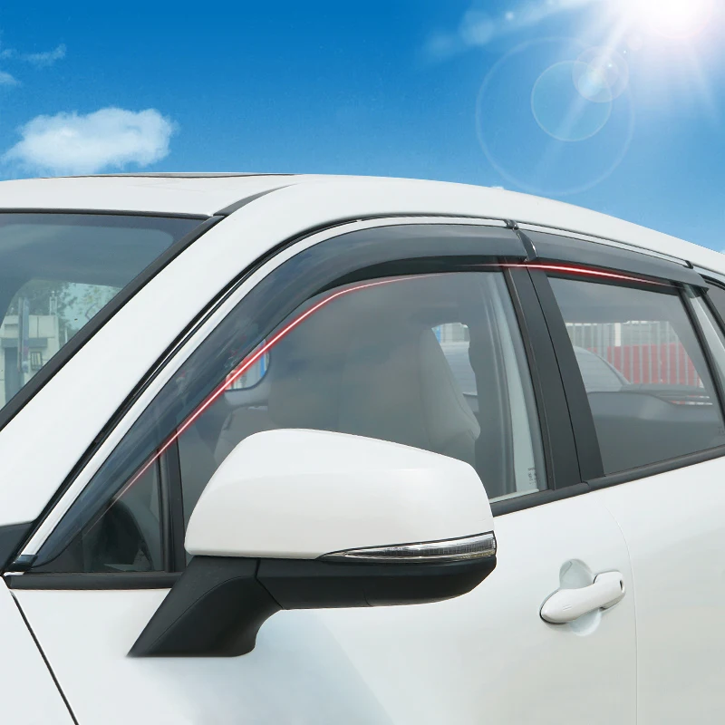 لتويوتا كورولا كروس XG10 2021 2022 2023 2024 2025 الجانب نافذة منحرف Weathershield قناع الرياح المطر الحرس اكسسوارات السيارات