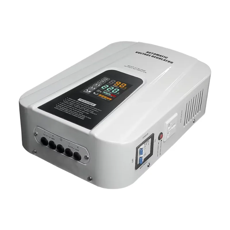 Excellent Output Voltage Stability 5000 Watt Ac.automatic Voltage Regulator Stabilizer for air Conditioner