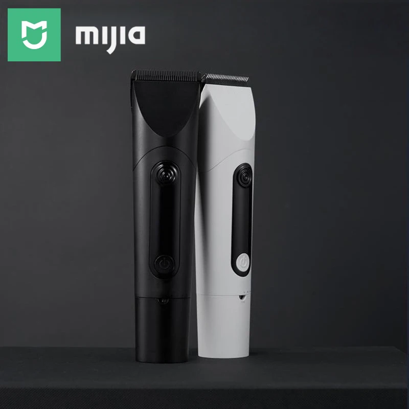 

Машинка для стрижки волос MIJIA с титаново-керамическим лезвием, 3-ступенчатая регулировка скорости, триммер для волос, бритва, машинка для стрижки для мужчин, для домашнего использования