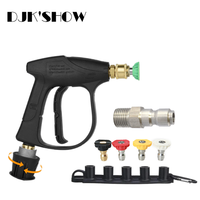 3000PSI Pressure Washer Water Gun Car Cleaning Hose Connector For Karcher K2-K7 G1/4\