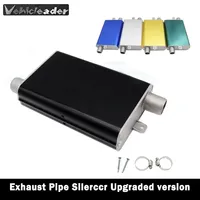 For Webasto Eberspacher Silver/Black 24mm Muffler Silencer Upgraded Clamp Bracket Car Air Diesel Parking Heater Exhaust Pipe