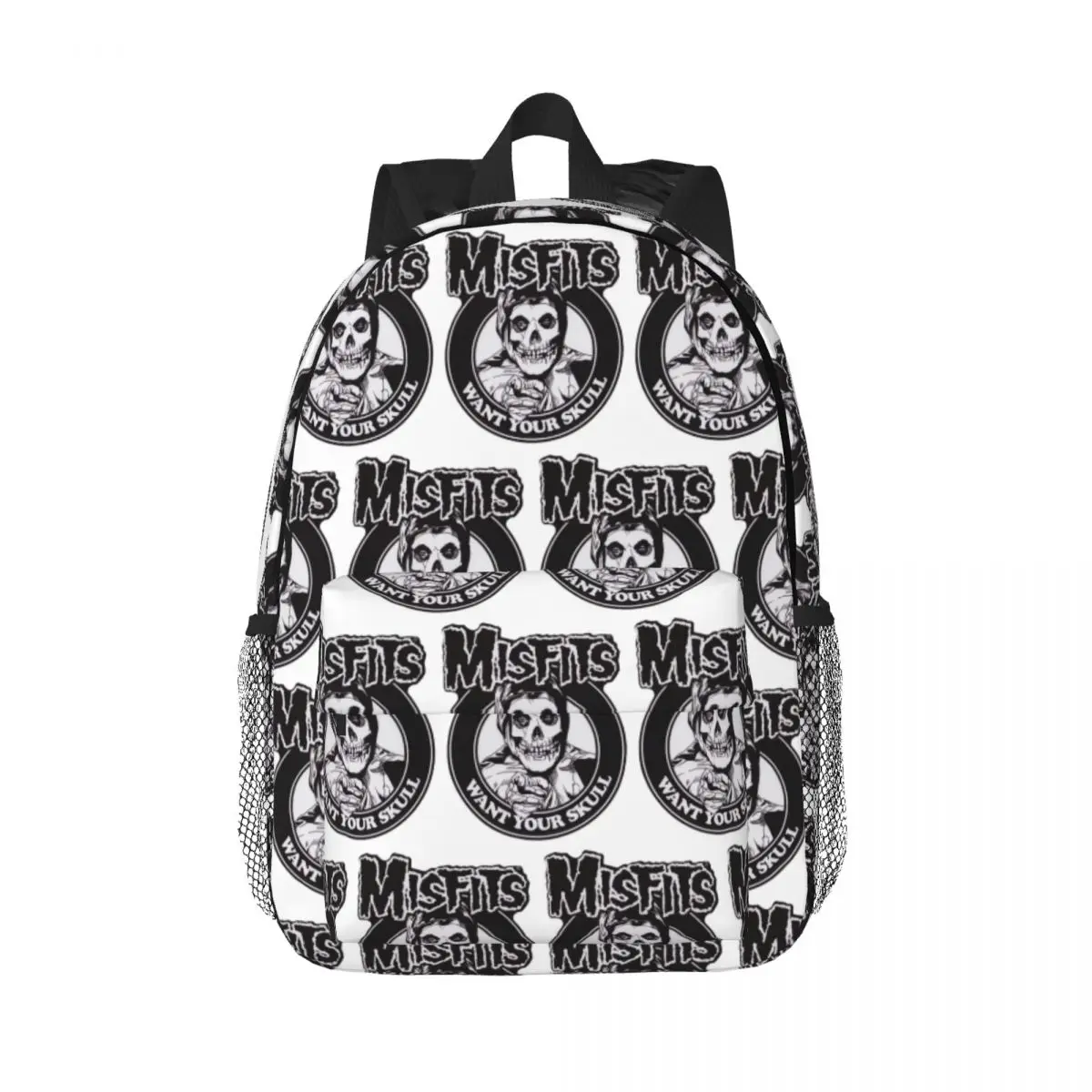 

Misfits Skull Backpack Hot Sale Daypack Large Capacity Boys Girls BookBag Shoulder Bags for Men Women Children School Bag