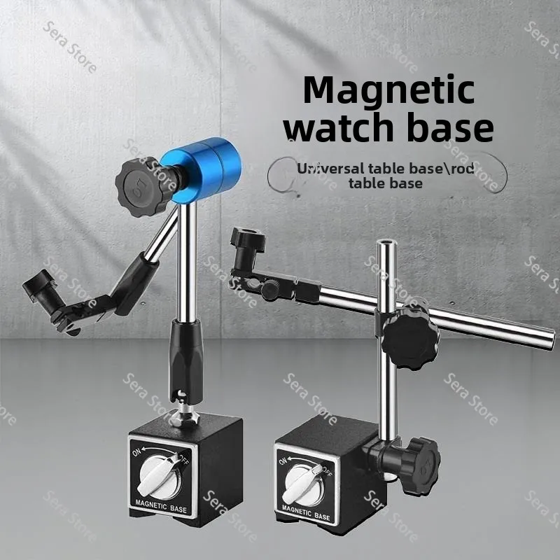 Magnetic Dial Bases, Universal Micro-Adjustment Magnetic Dial Stands, Dial Gauge Supports, Strong Magnet CZ6 WZ6 WXZ6-II