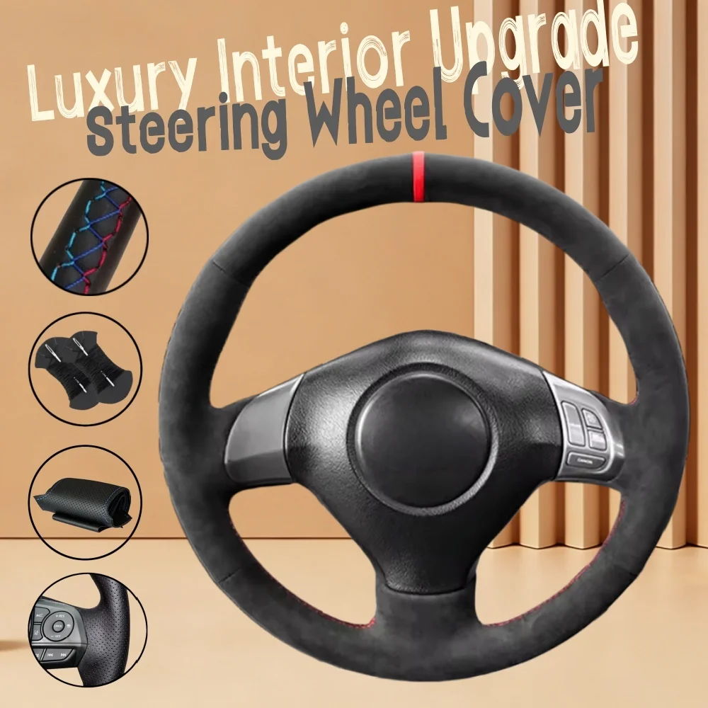 

Индивидуальный чехол на руль из замши для Subaru Impreza, Forester 2008-2010, Exiga 2, Legacy