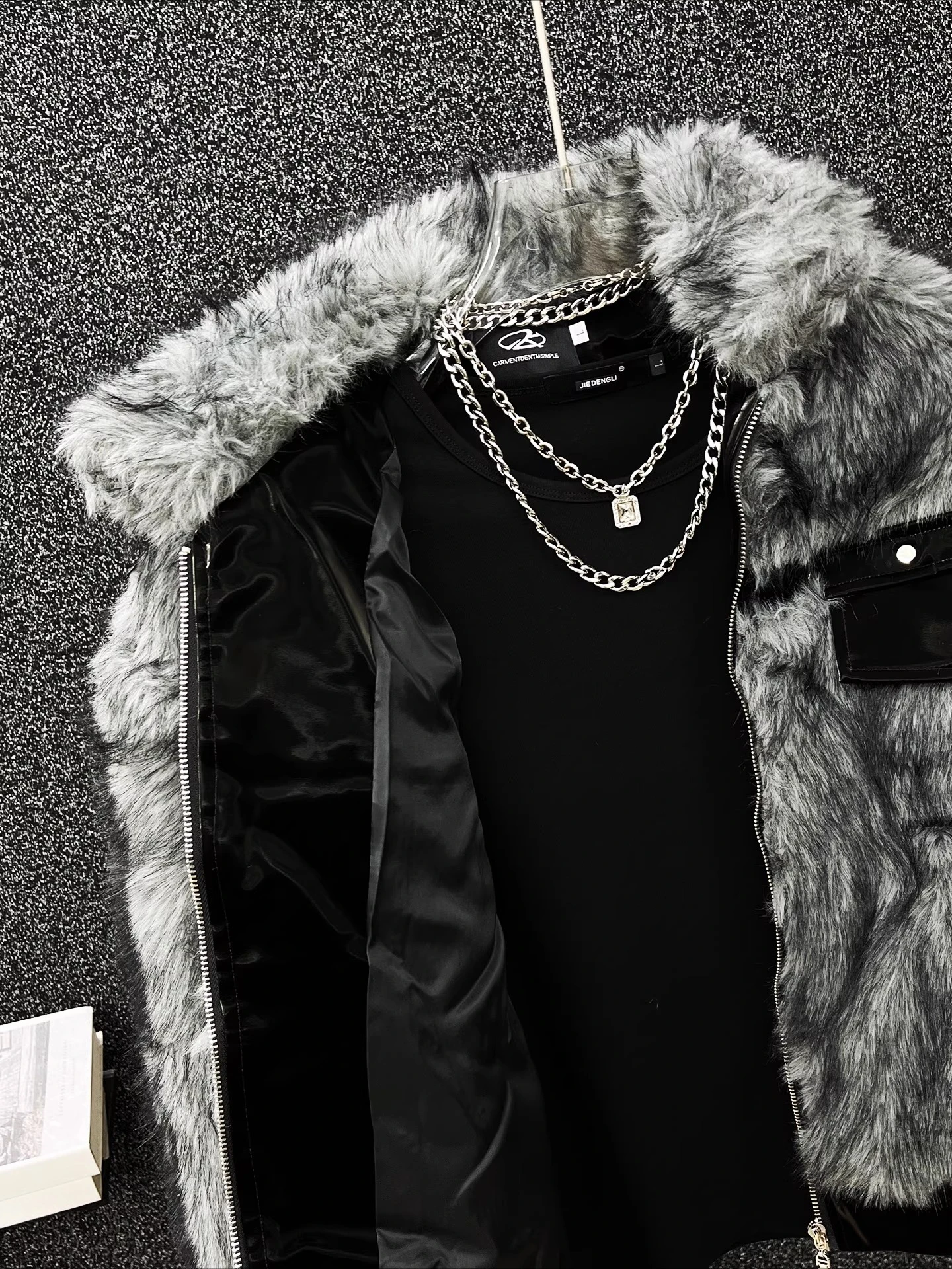 High-End-Nachahmung Nerz Pelz Kurze Jacken Männer 2025, Winter Neue Verdickte Warme Faux Pelz Integrierte Mäntel Mode Faux Pelz jacken