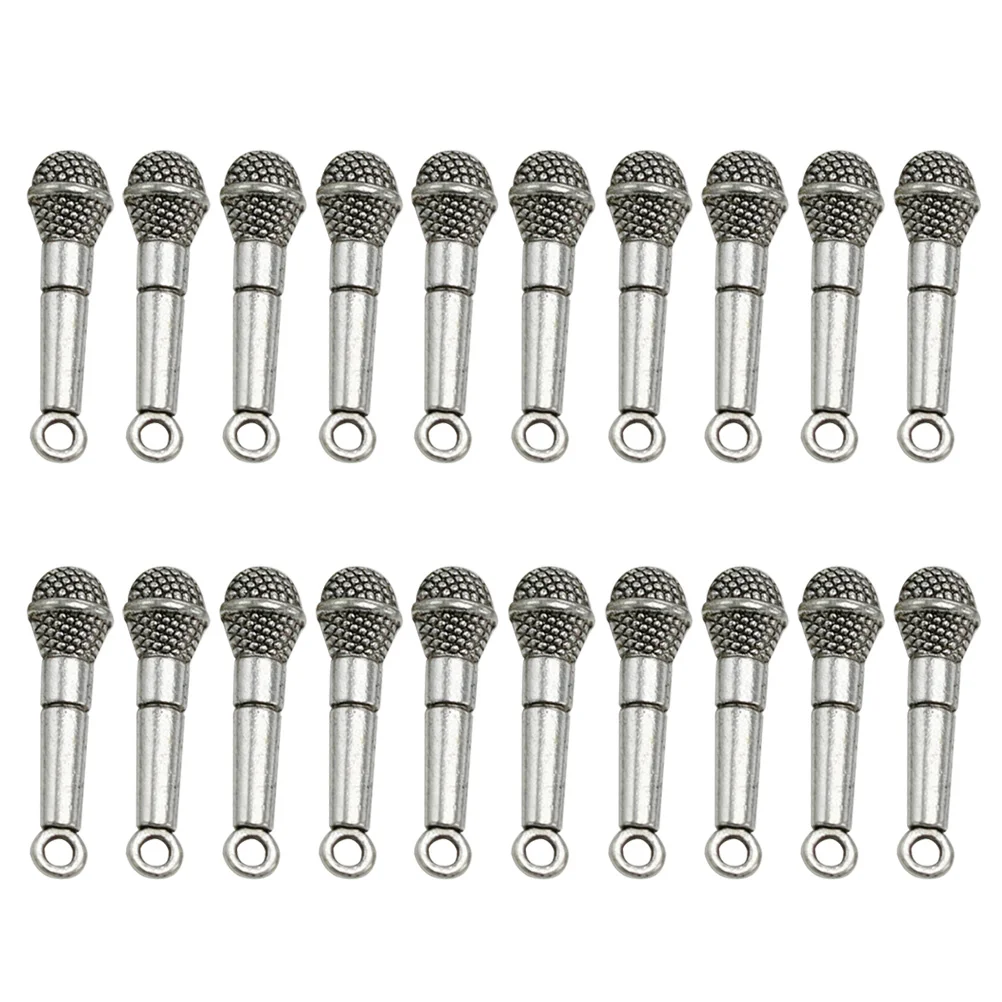 

20 Pcs Alloy Pendant Charm DIY Charms Necklaces Sterling Silver Jewelry Making Pendants