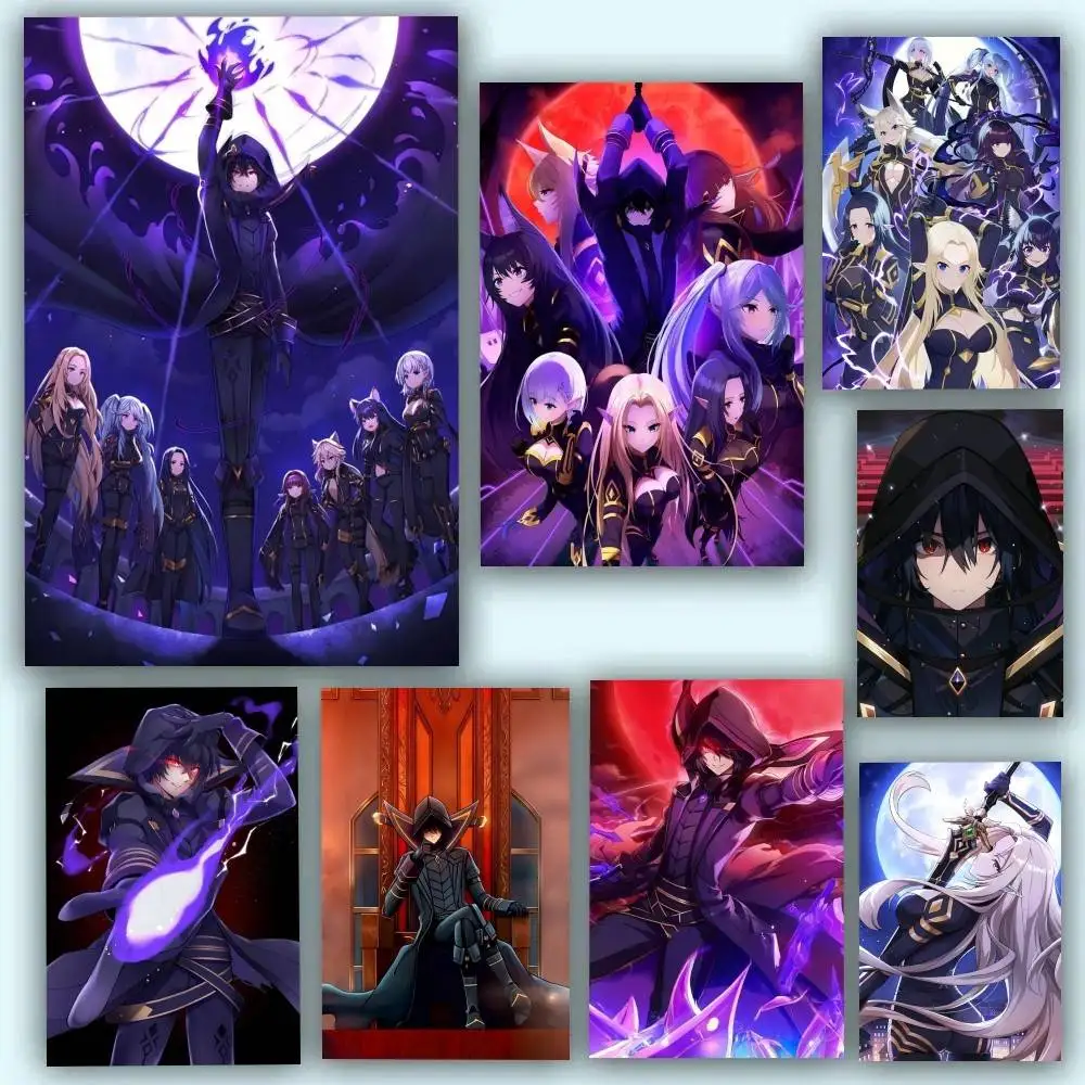 Anime The E-Eminence in Shadow Posters Self Adhesive Waterproof Ideal For Living Room Bedroom Bar Decoration