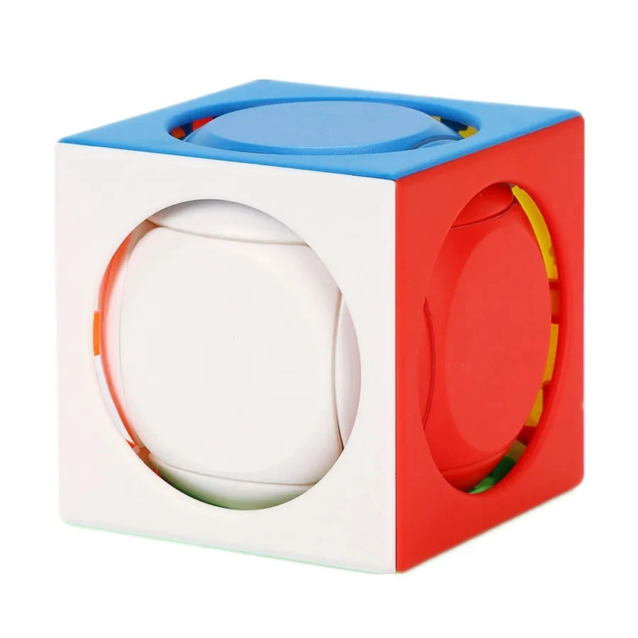 Yongjun Tianyuan مكعب السرعة السحري ، لغز بدون لصق ، أحادي اللون ، لغز مطابق ، تمارين المبتدئين ، 3x3x3