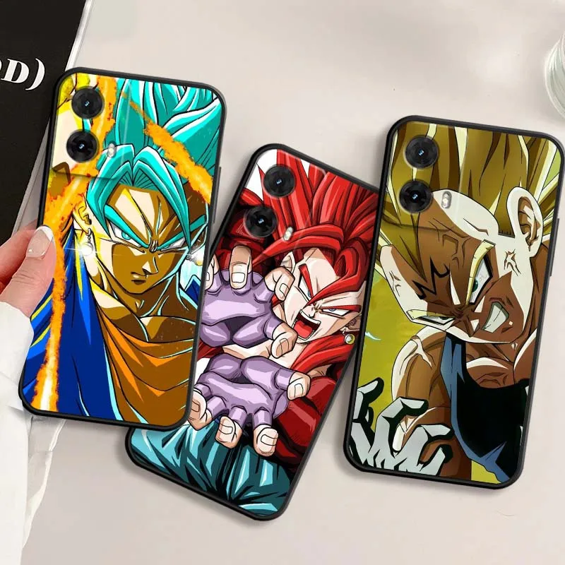 

Dragon Ball Vegetto Warrior For Motorola G85 Edge 50 G24 G35 G14 G04 40 G72 G34 G G54 G13 G32 5G Black Phone Case Cover