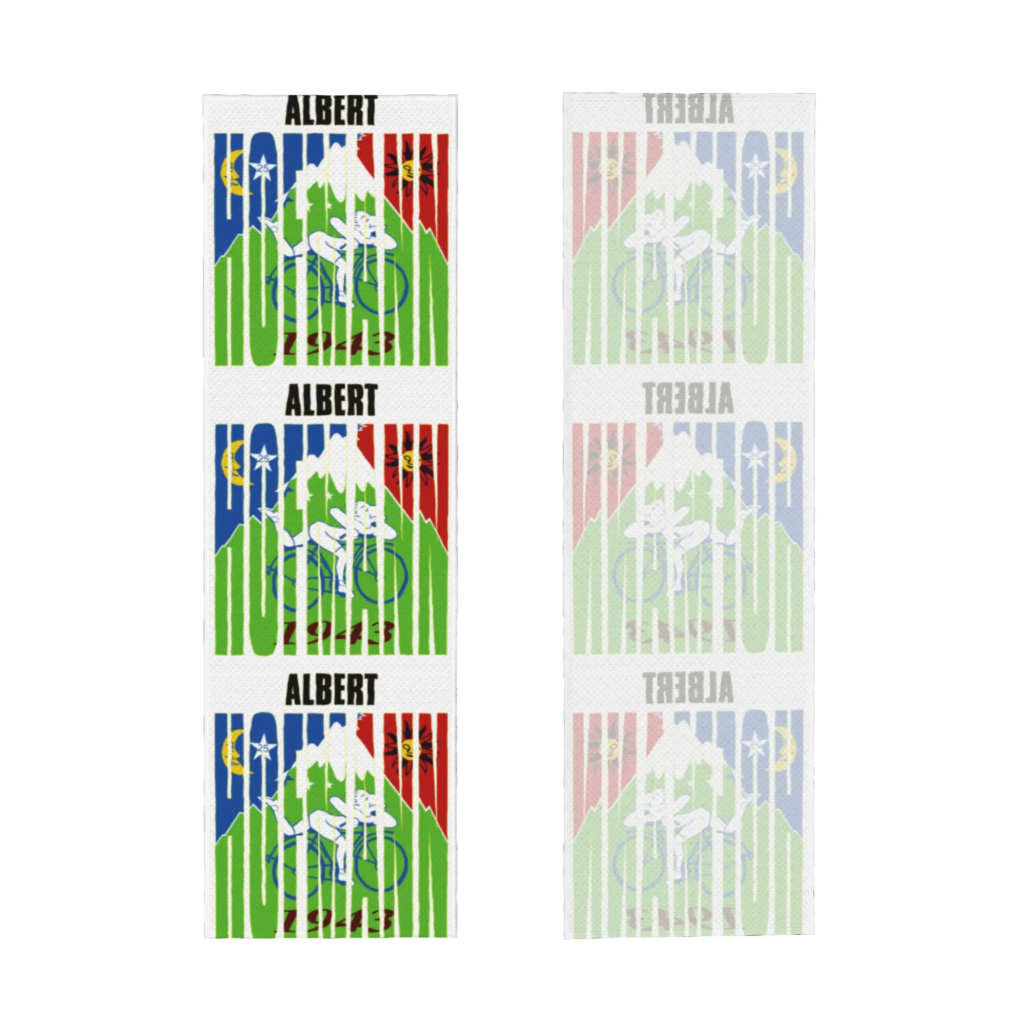 Albert Hofmann Bicycle Day LSD 1943 Cold Exercise Towel Face Towel Quick Dry  Sports Breathable Cold Towel