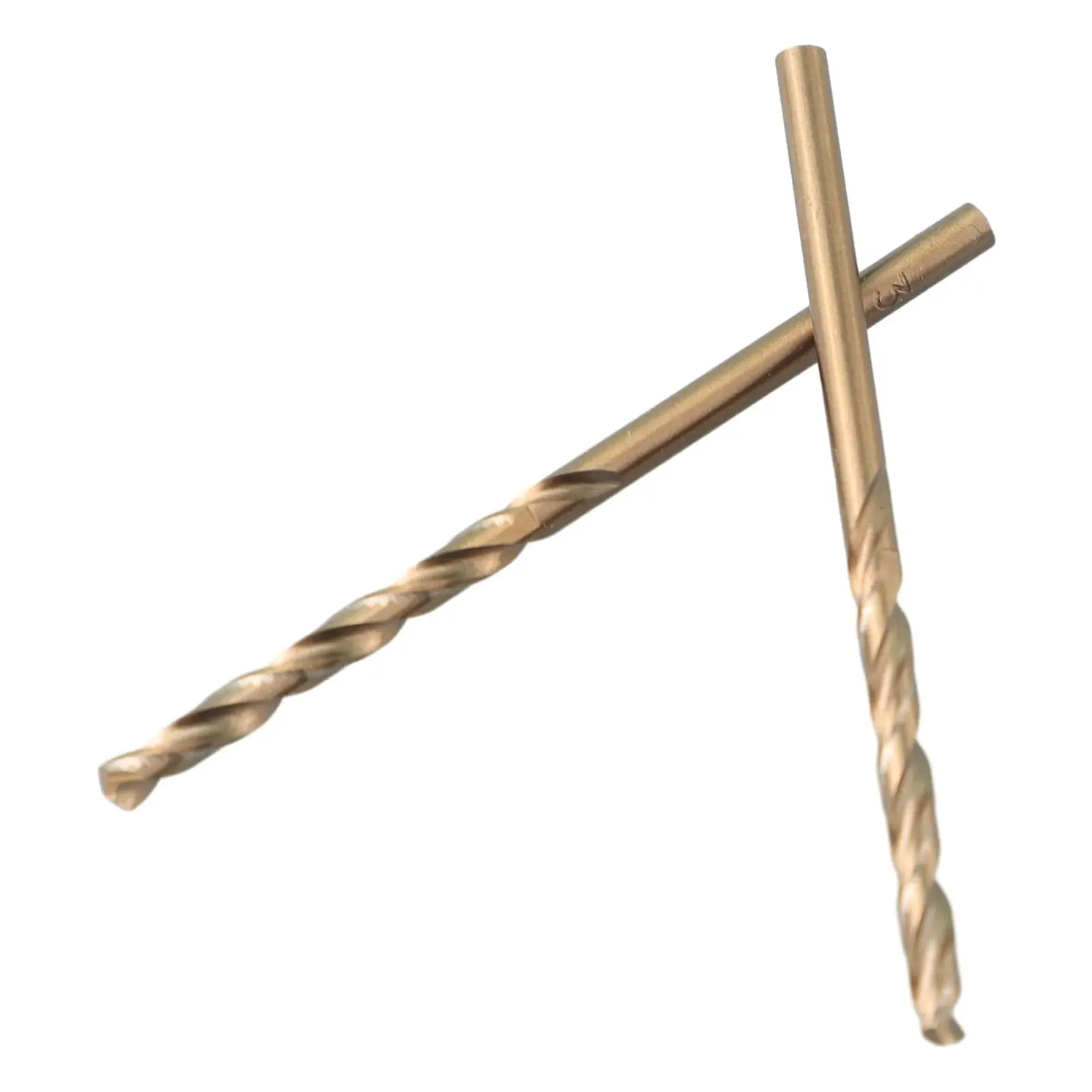 Brocas elétricas de cobalto, m35, aço inoxidável, metal, furos de madeira, haste reta, 1-4mm, 5 pacotes