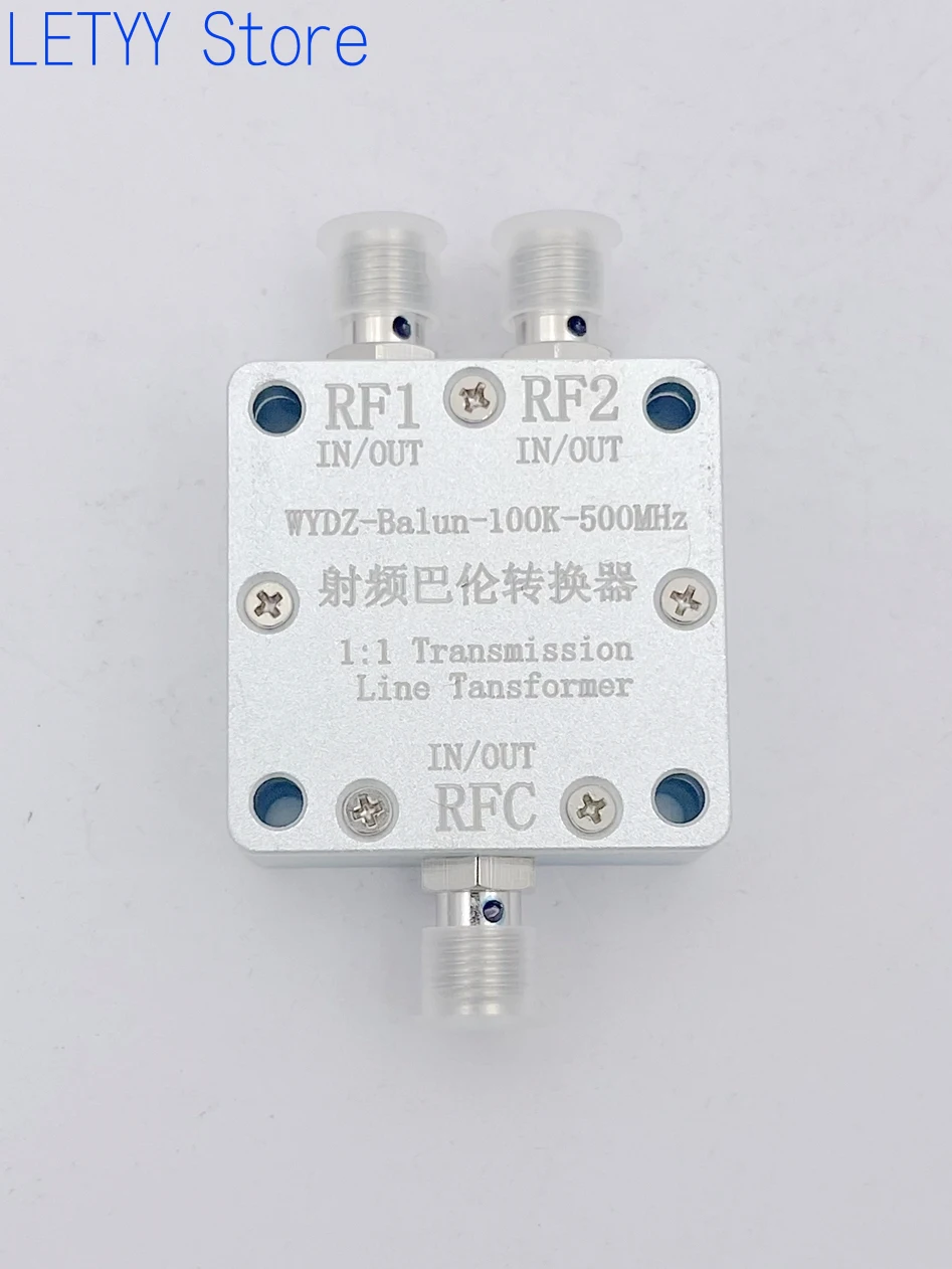 

100K-500KHz RF Balun Transformer Clock Sinusoidal Square Wave Single End to Differential to Single End