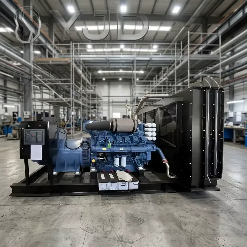 YJD Manufacturer Direct Sale Yuchai 300-500kW Silent Diesel Generator with ATS 1800 RPM Mobile Type-Factory Price