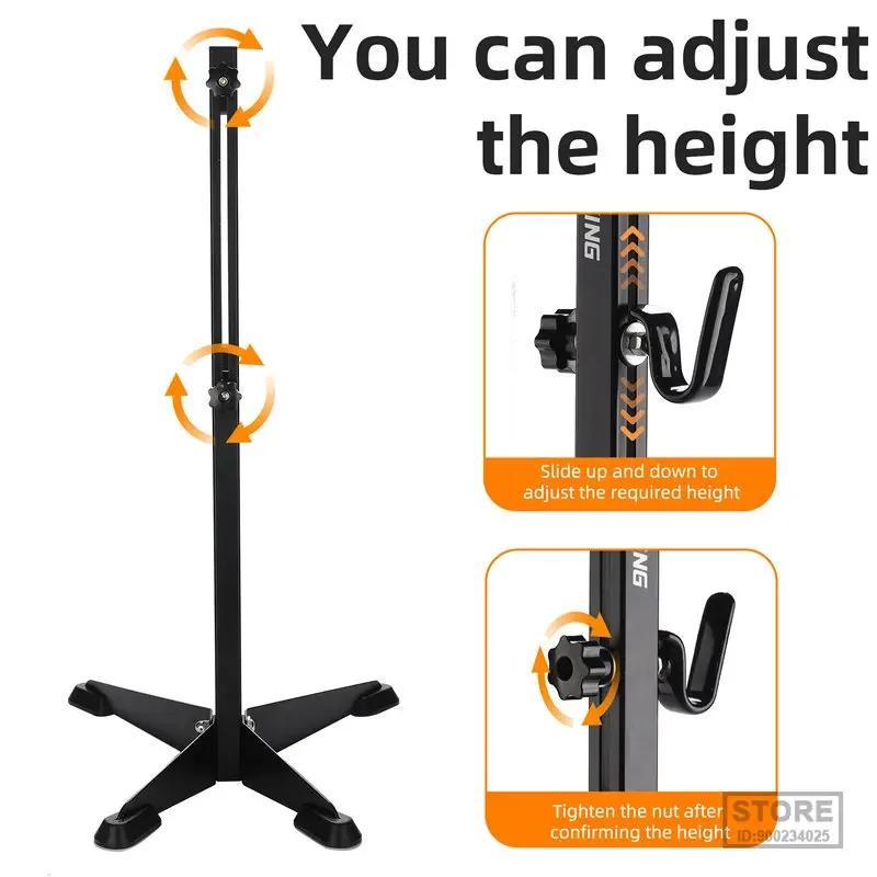 

WEST BIKING Bicycle Parking Stand Rack Removable Floor MTB Stand Storage Multipurpose Space-Saving Road Bike Maintenance Support