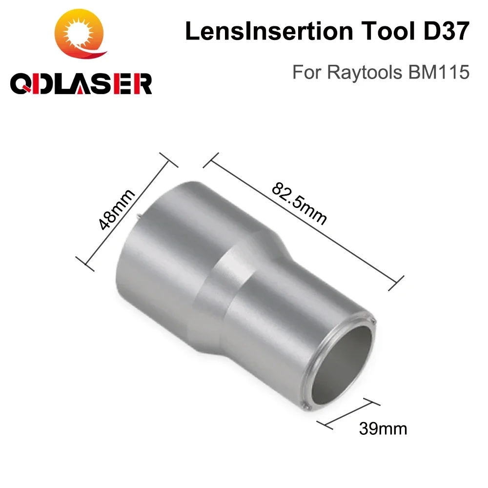 QDLASER Raytools Lens Insertion Tool BM115 Focus Lens D37 Insertion Tool for Raytools BM115 Optical Focus Lens The Disassembly