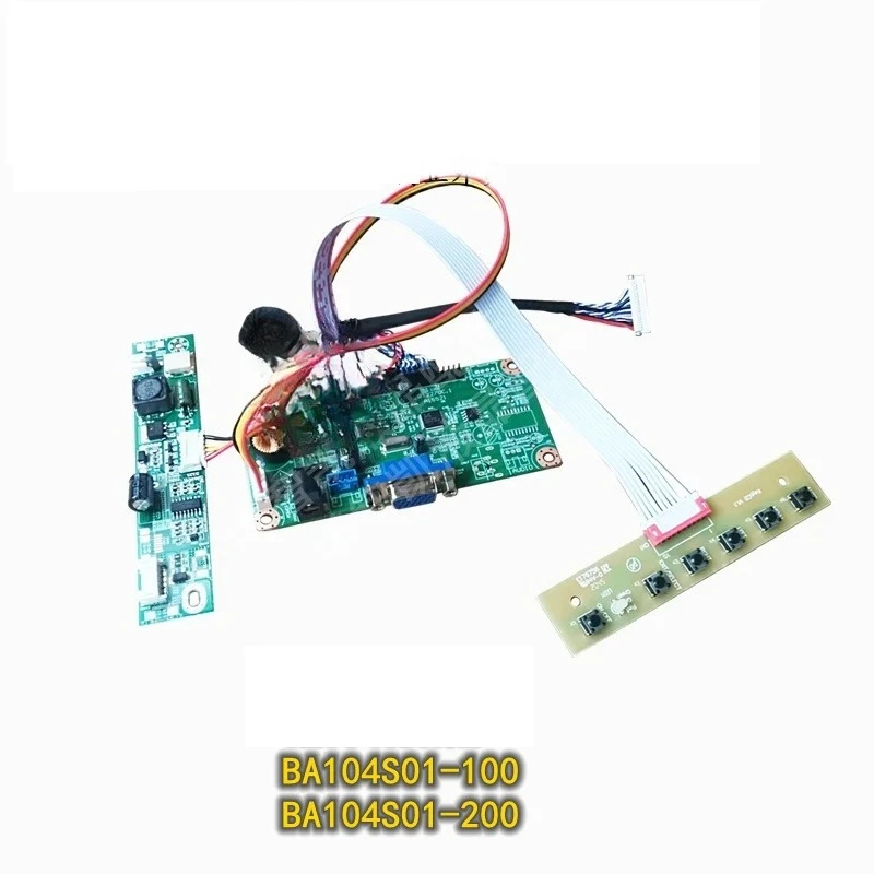 BA104S01-200 BA104S01-100 LCD Panel Original New 10.4 Inch Display Screen VGA Controller Board