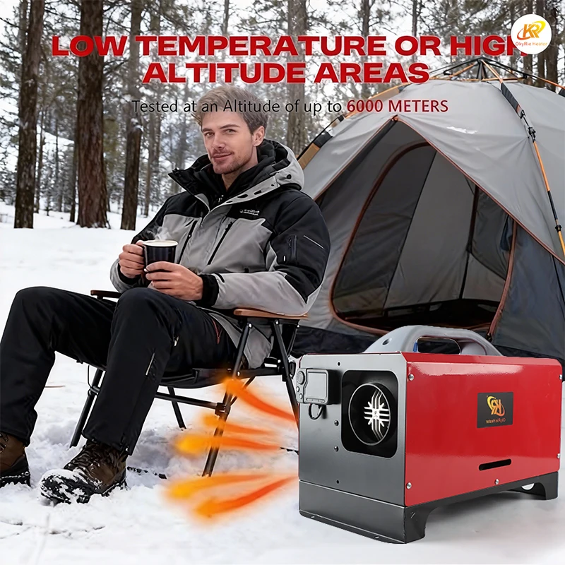 

OkyRie 5KW/8KW 12V/24V All-in-One Diesel Air Parking Heater -40~50 12kg for Cars Trucks Boats