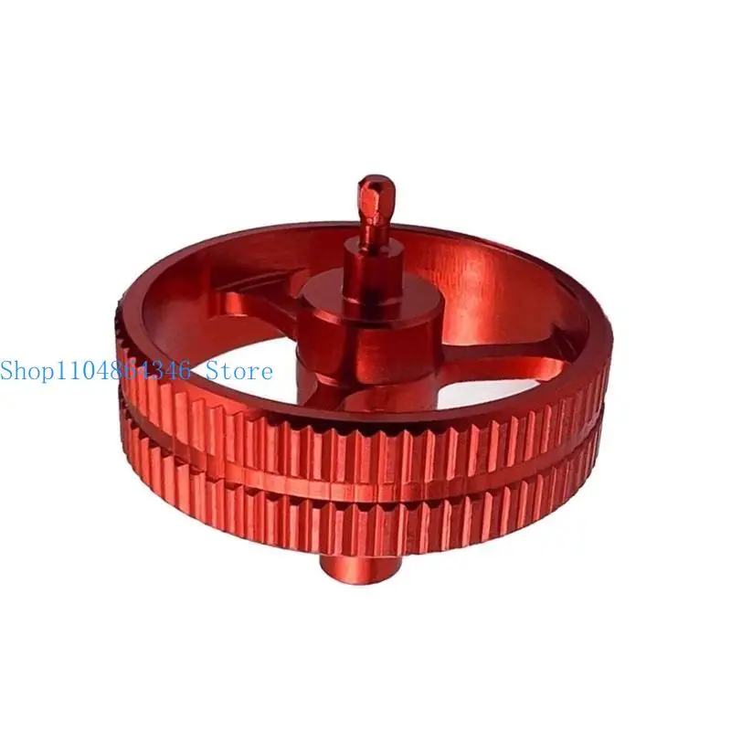 652F Aluminum Alloy Mouse Rollers Scroll Metal Mouse Pulley Wheel Replacement for G102 G304 G305 Mouse Repair Part