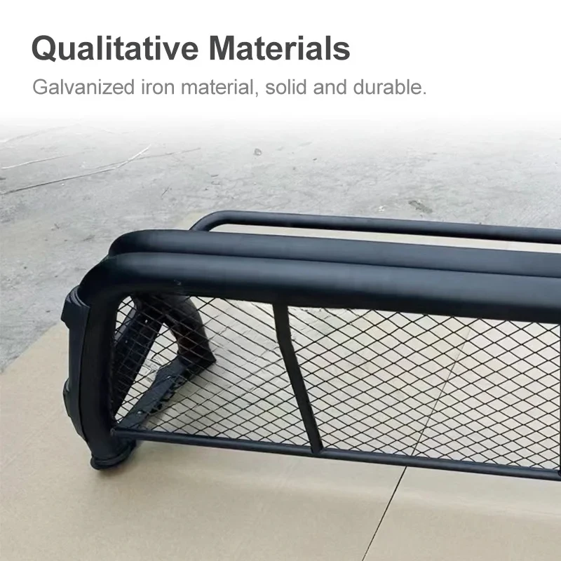 

High Quality Universal 4x4 Black Steel Sport Roll Bar with Protective Net