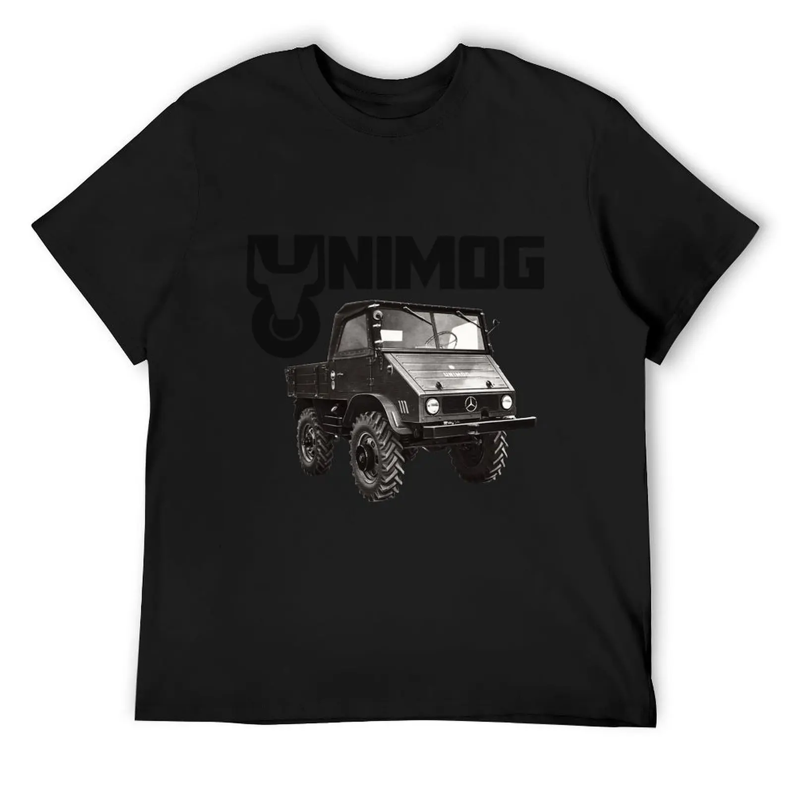 UNIMOG oldschool T-Shirt street wear tops oversizeds anime t shirts black t shirts for men