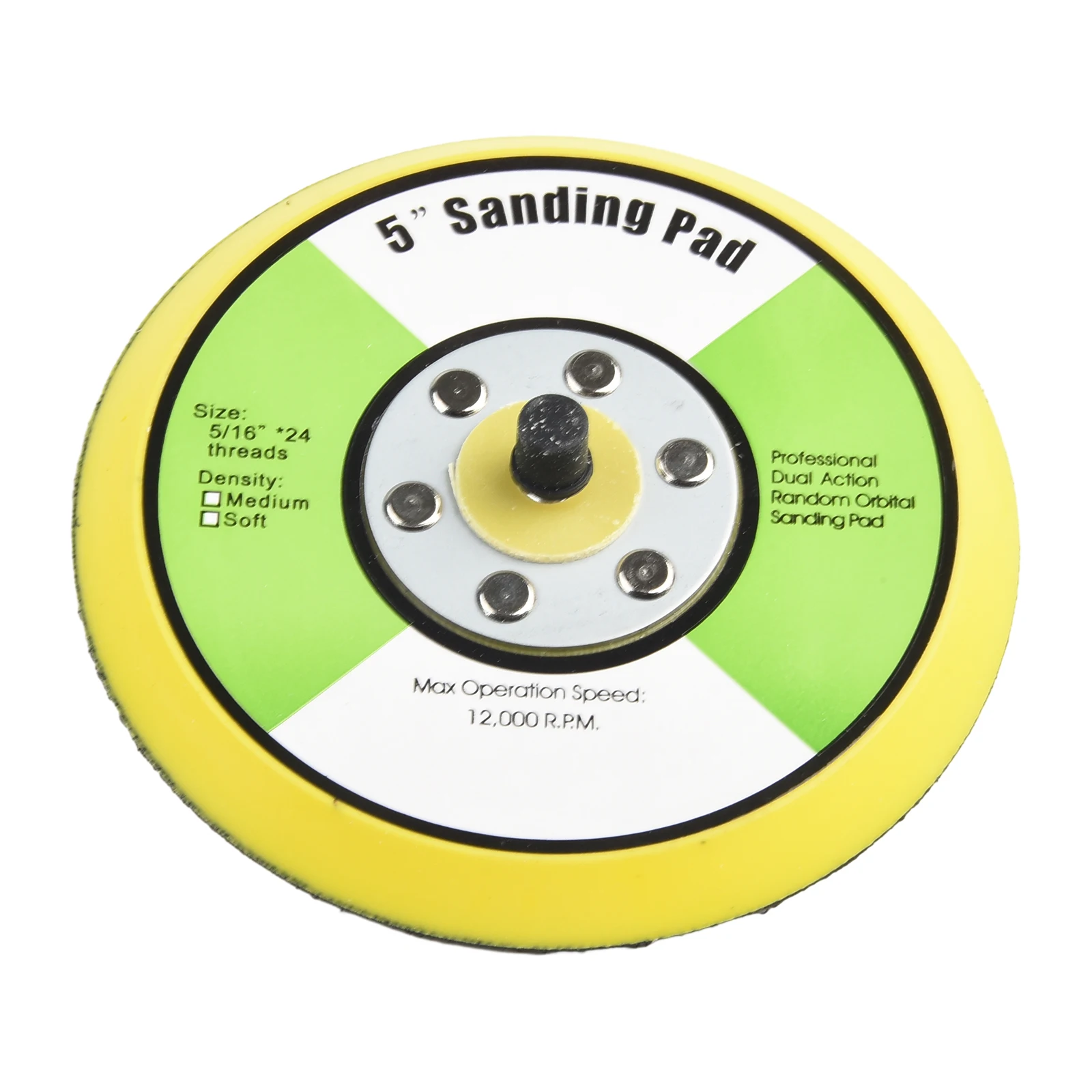 Tool Newest Useful Backing Pad Grinding Disc Casting Polishing Sanding Disc Thread 12000 RPM Backing Pads For Air Sander