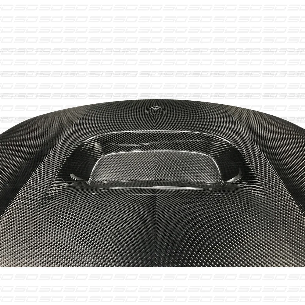 For 718 High Quality SD Style Dry Carbon Fiber Engine Hood