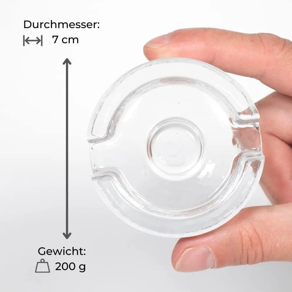 Fermented Glass Weight Lid Clear Sealed Heavy Fermenting Weights Kitchen Gadgets with Handle Wide Mouth Mason Jar Lid Household