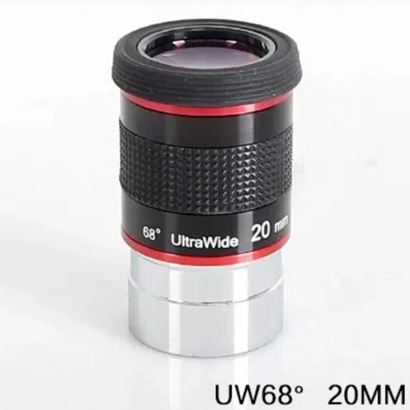 Ultra Wide Angle 68 Degree Eyepiece Uw6mm 9Mm 15Mm 20Mm Planetary High-Power Astronomical Telescope Accessories