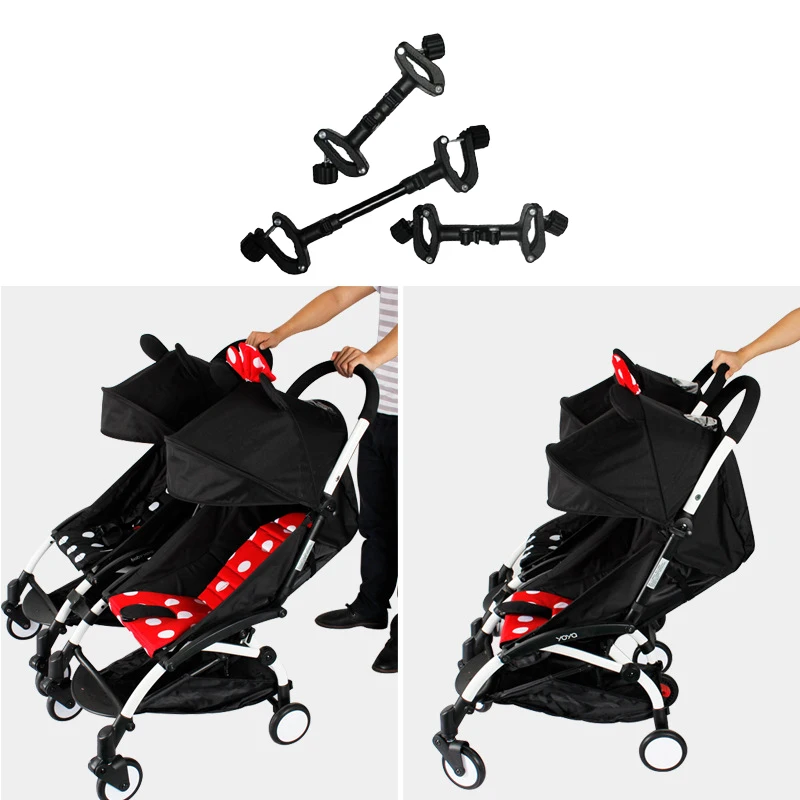 Twin Baby Stroller Detachable Connector Same Model Lightweight Folding Baby Stroller