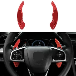 Aluminium Alloy Shift Paddle Steering Wheel Shifter Paddlers Extension for Honda Civic 10th Gen 2016 2017 2018 2019 2020 2021