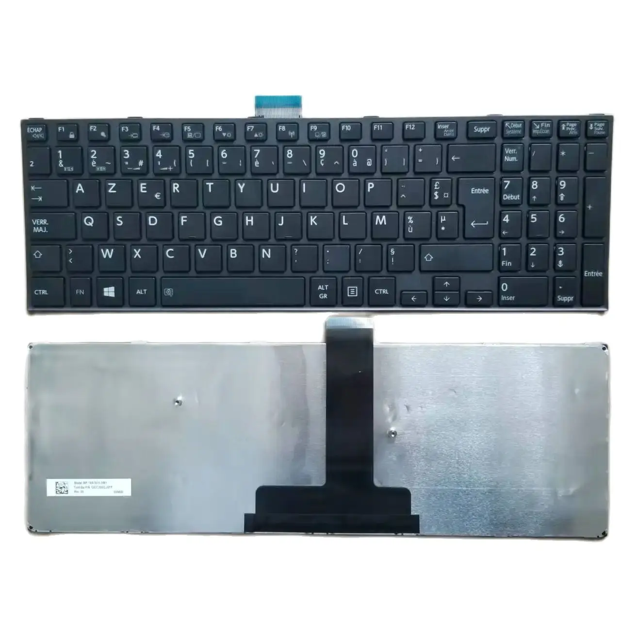 

New French FR For Toshiba Satellite Pro R50-C A50-C R50-C-12E Laptop Keyboard Black MP-14A76F0-3561