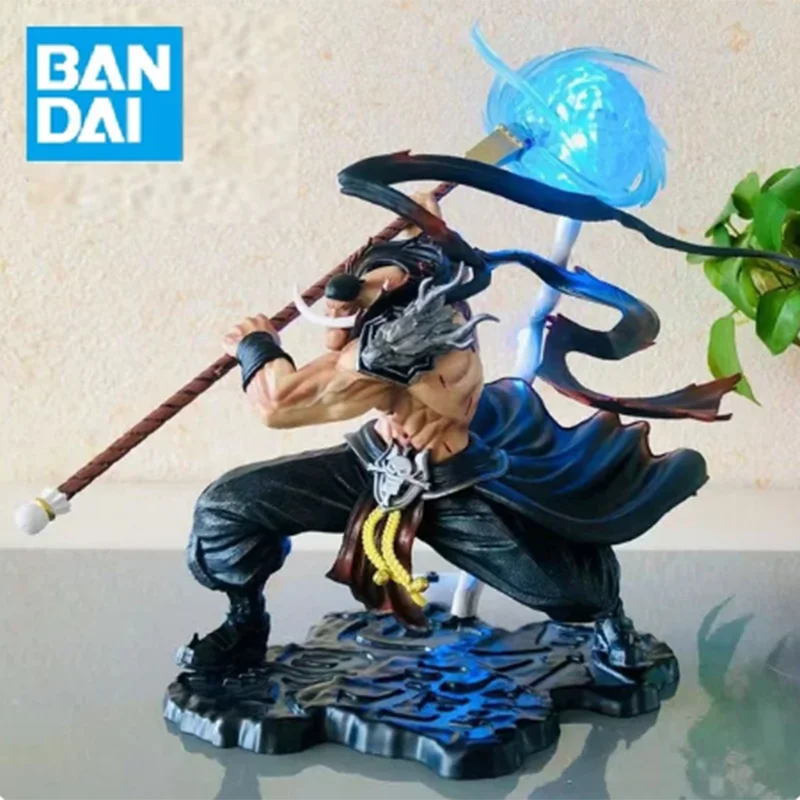 Figura de Anime de una pieza, barba blanca, Edward Newgate POP Max, figura de acción con colección de luces, decoraciones, estatua, modelo, juguete para regalos