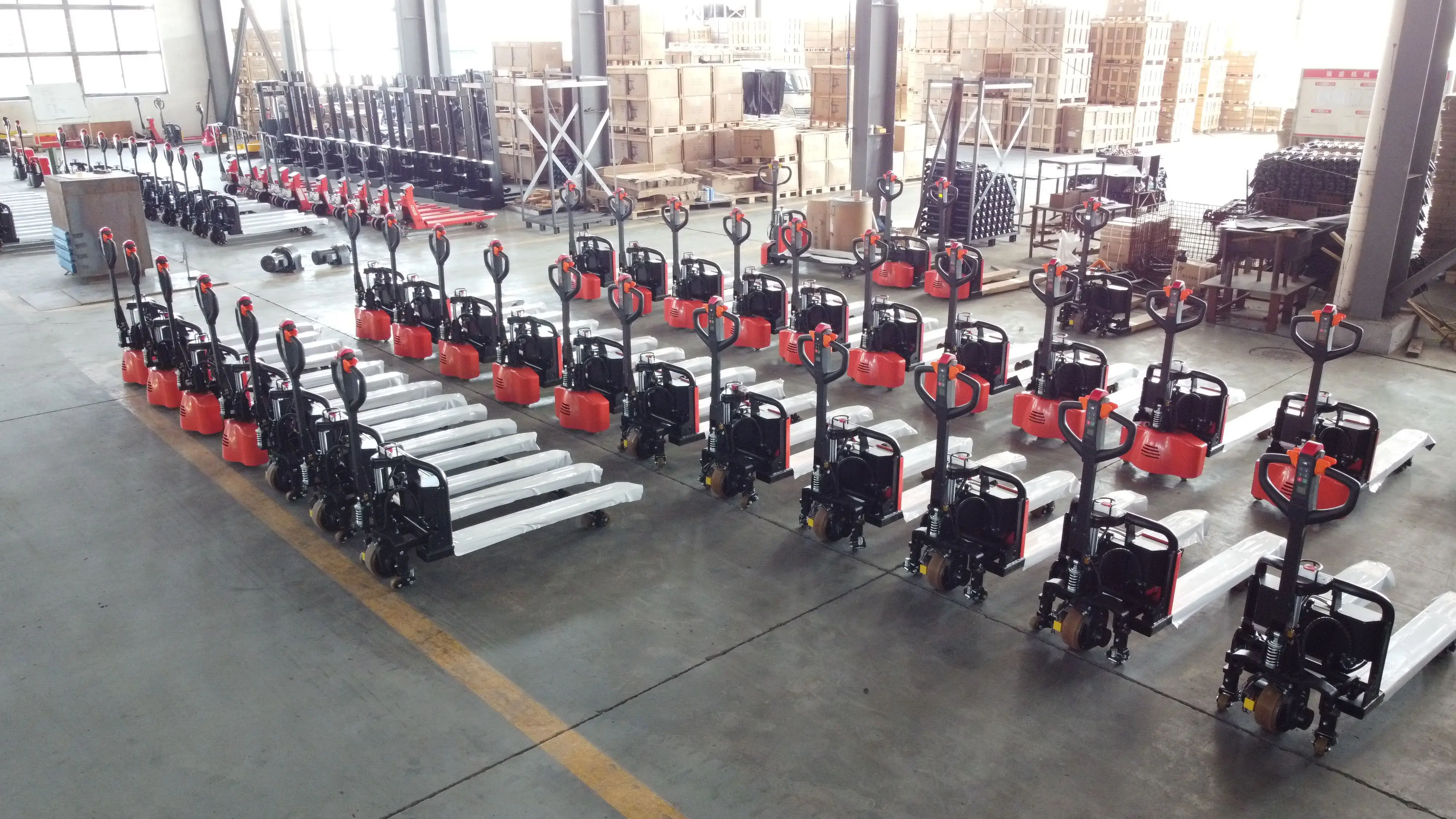 Economic Cheap Electric Pallet Stacker Manufactured by High Strength Material