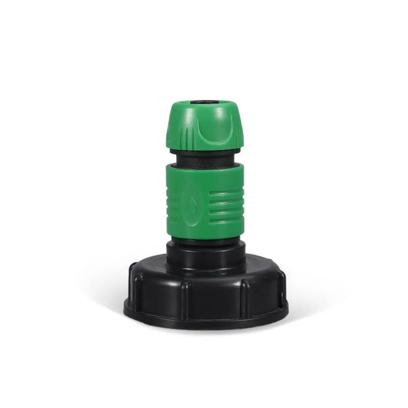 

Stainless Steel IBC Tank Adapter S60x6 Coarse Thread to 1/2' & 3/4' Male And Female Spout for Water Storage Containers