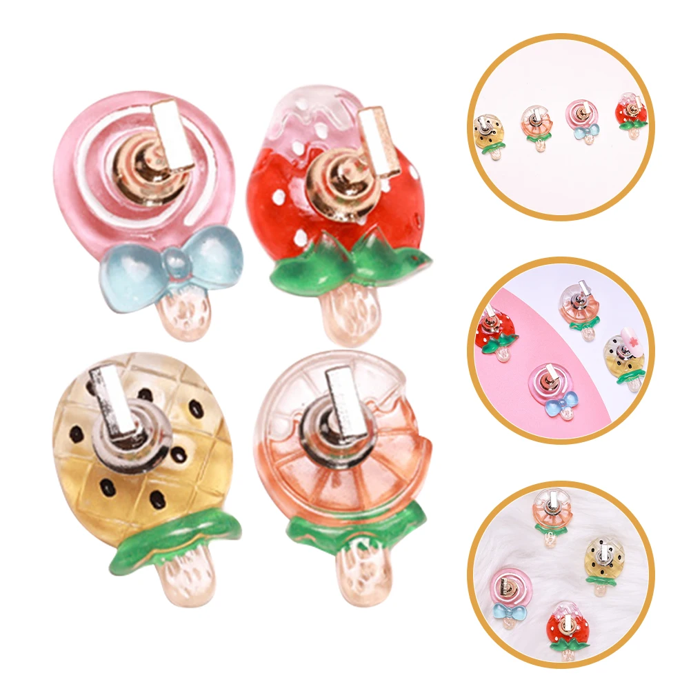 Support de pratique pour Nail Art, 4 pièces, supports en résine pour peinture des ongles, présentoir Portable pour faux ongles, usage domestique en Salon