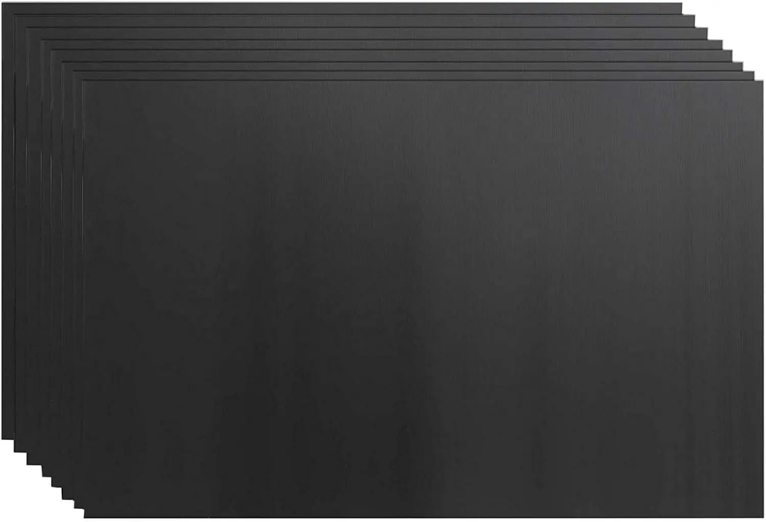 

Гофрированные пластиковые таблички для двора, 24x36 дюймов, черные, набор из 8 штук, пустые уличные плакатные доски для выставок и демонстраций на газоне