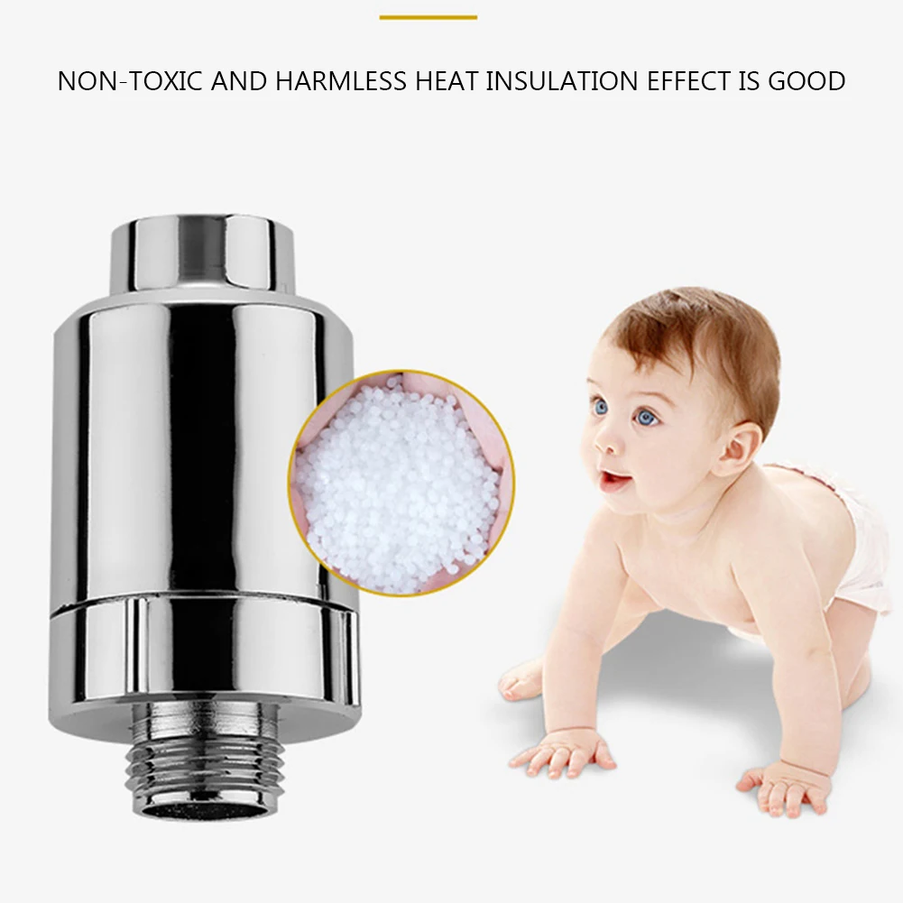 Activated Carbon Shower Water Filter Easy Installation Bath Filtration Purifier Remove Impurities Easy Use Bathroom Accessories view 4