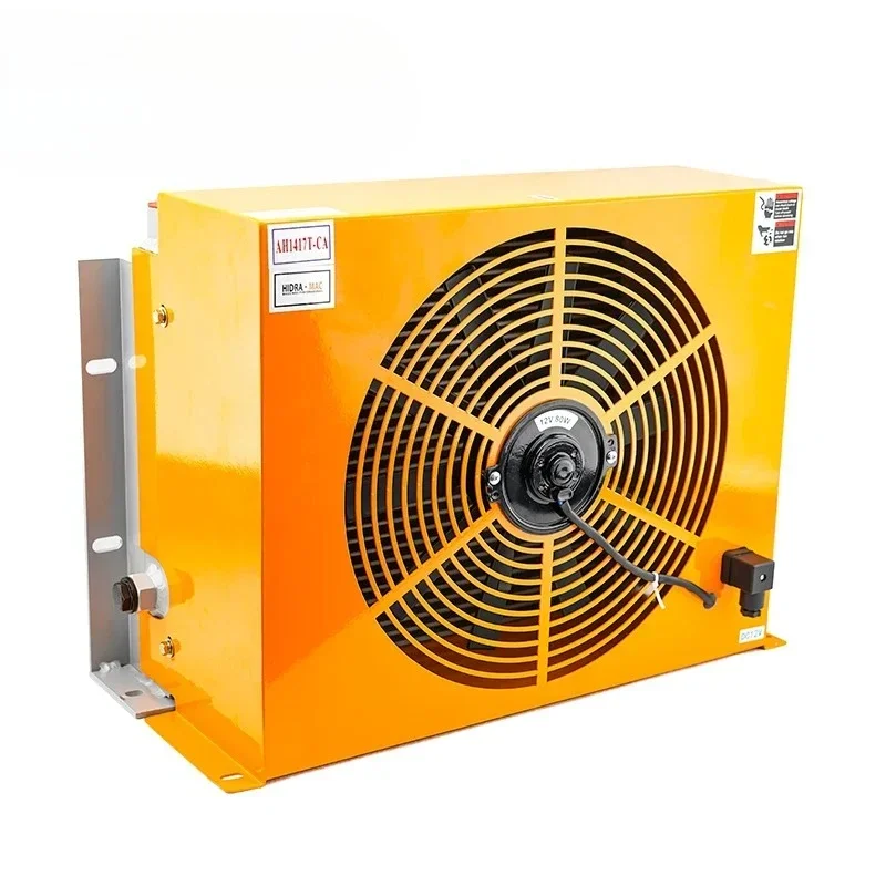 

Manufacture Supply Hydraulic Oil Coolers AH1417T-PLUS 150L/min 216W Fan Power air Oil Cooler for Hydraulic System