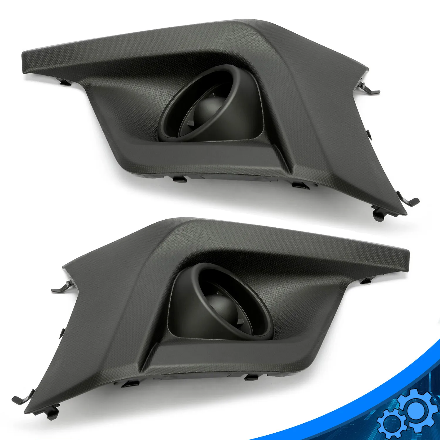 

Front Bumper Fog Light Cover Left & Right For 2018 2019 2020 Subaru Crosstrek