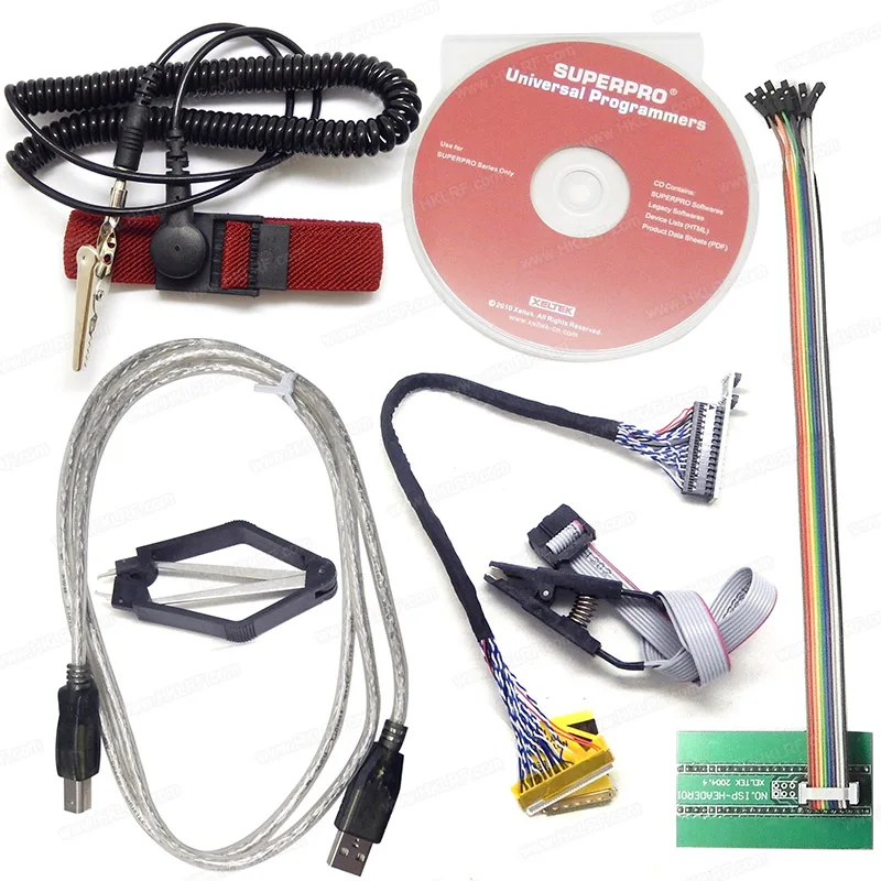New 6100N+ 45 Adapters XELTEK SuperPro Ultra-High Speed Stand-Alone Universal Device Programmer