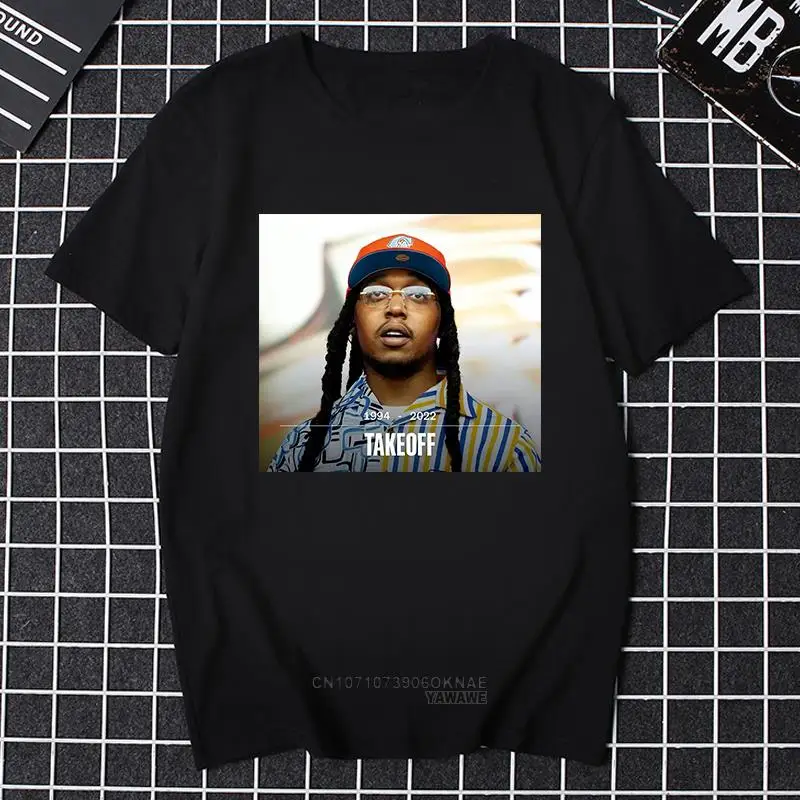 RIP Takeoff 1994-Gone But Not Forgoten T Shirt O-Neck Short Sleeve Regular Men Hip Hop Print T-shirt Hipster Streetwear