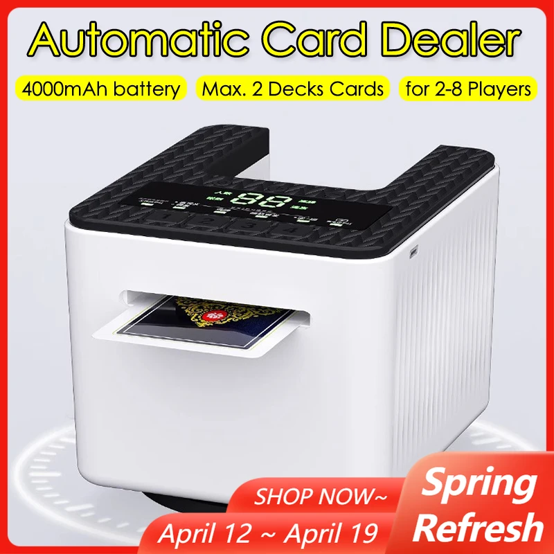 2decks-playing-cards-dealing-machine-360°-rotating-automatic-card-dealer-home-party-games-poker-dealing-tool-4000mah-lithium