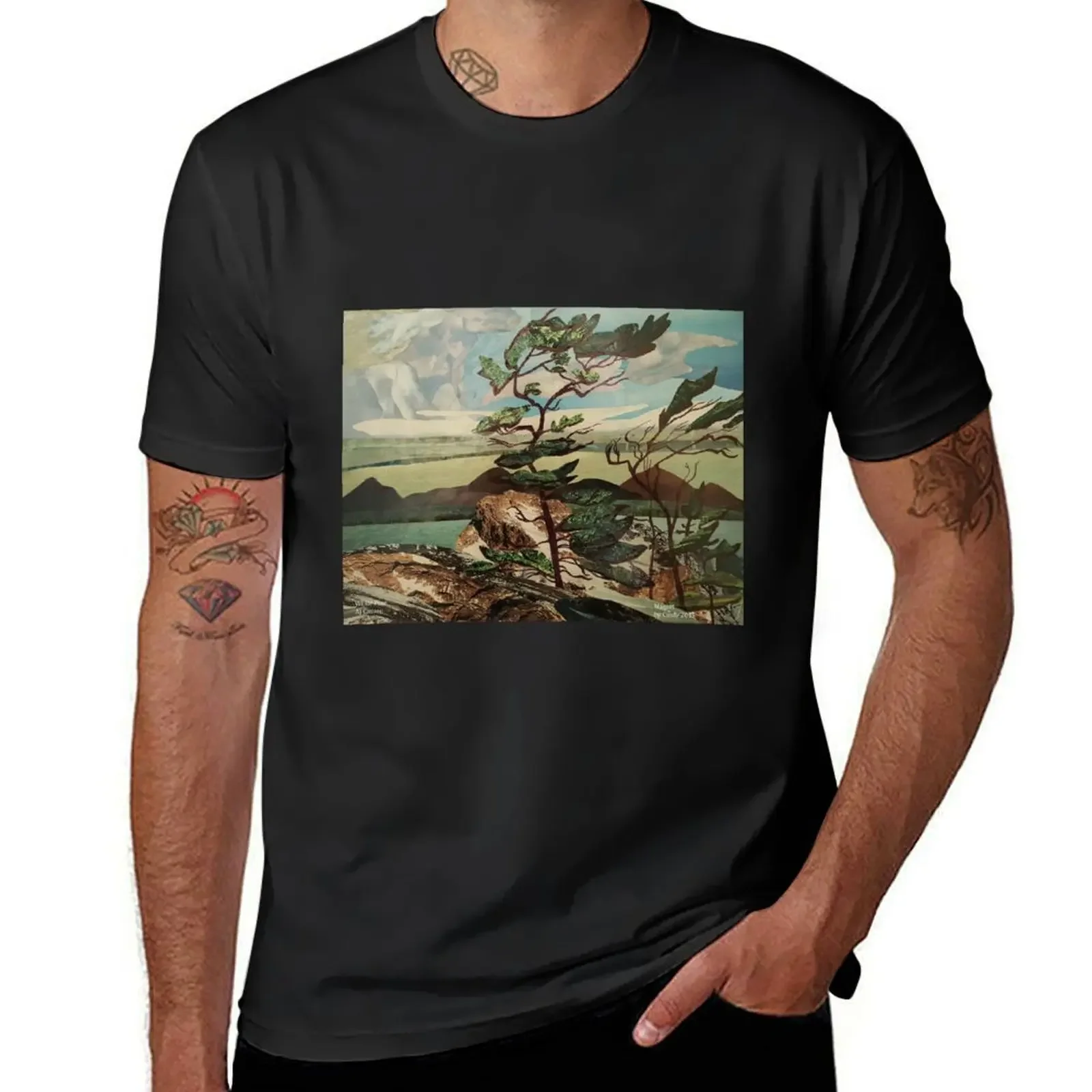 

Landscape, Group of Seven, White Pine, Casson T-Shirt Aesthetic clothing vintage graphic tee mens designer clothes