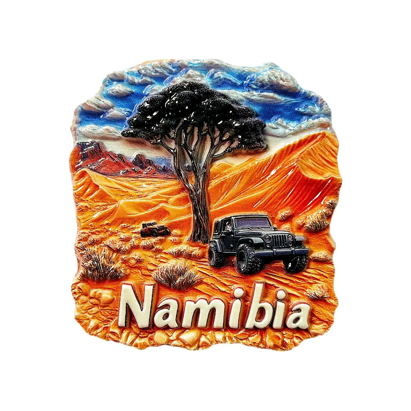 Namibia, Africa, Whale Bay Port, Namibian Desert, Fish River Canyon, Skeleton Coast Souvenir Magnetic Refrigerator Magnet