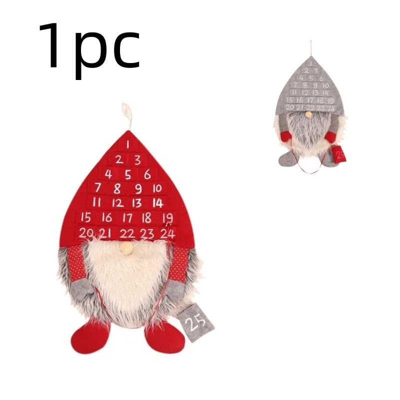 

Новый изысканный семейный кулон, 1 шт., семейный рождественский орнамент, имитация Мао, креативный календарь Forester, рождественский кулон-календарь