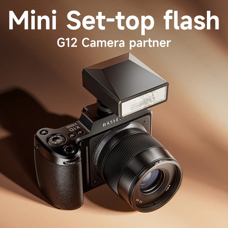 G12 Mini Camera Flashlight Hot Shoe Mount Light for Sony Canon Nikon Fujifilm Olympus Pentax DSLR Mirrorless Digital Film Camera
