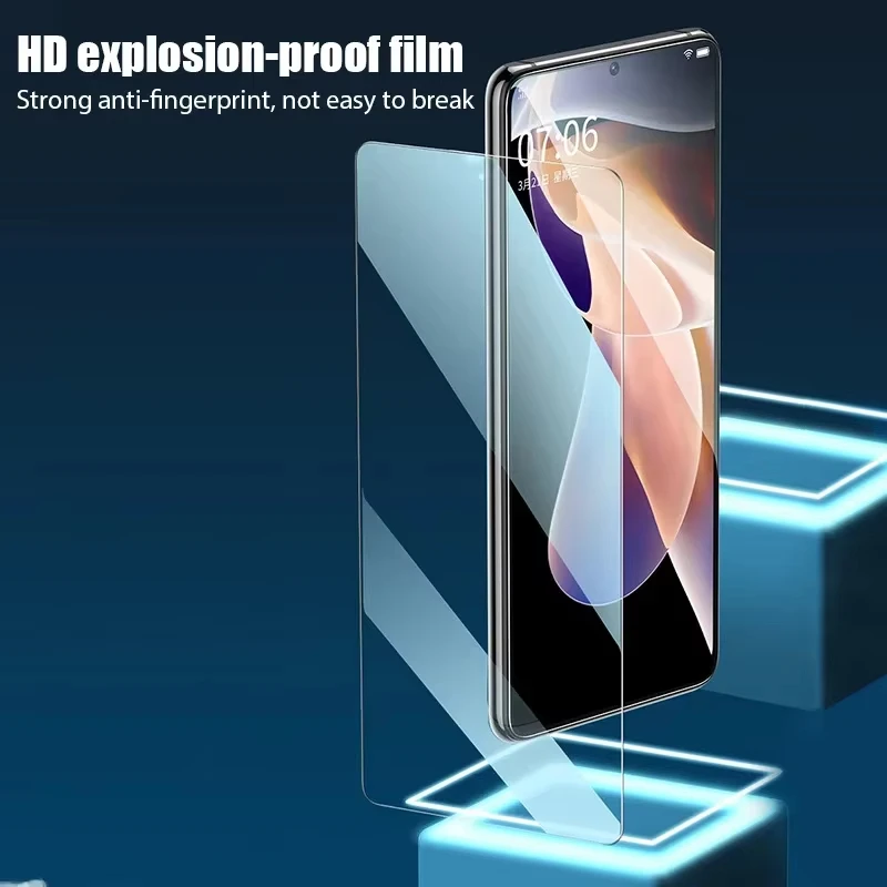 1-5 Piezas Vidrio Templado HD para Poco X6 X7 Pro F7 F6 M7 X5 Pro X3 NFC F3 Protector de Pantalla para Poco X3 M6 M5 M5S C65 C75 M6 Plus X4 2