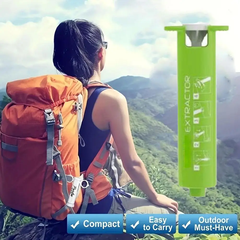 Bug Bite Suction Tool, Vacuum Venom Extractor with 3 Size Suction Cup, Snake Bite Sting Kit For Hiking and Camping - view 2