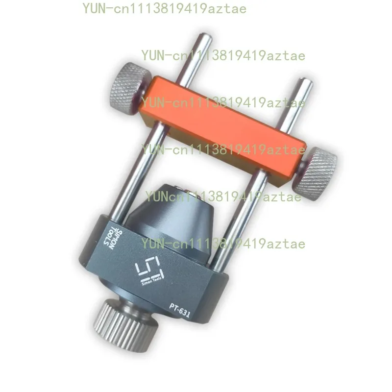 Round Center Hole Punch Locator Tool, Max 6mm Diameter for Model‑Making & Accurate Craft Processing